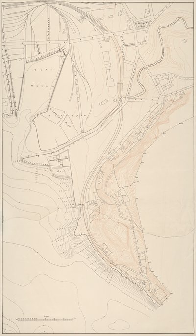 Mappa dalla collezione di mappe della Biblioteca Nazionale. La mappa è stata pubblicata nel (1897) e mostra Kristiania da Unknown